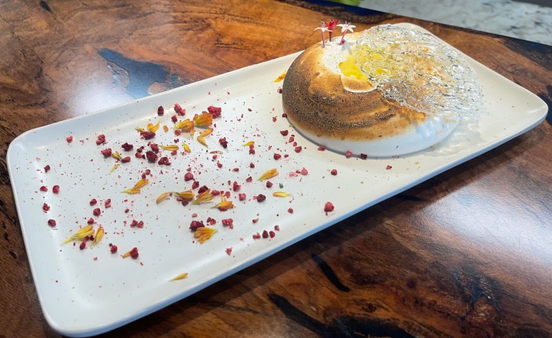 Lime in the Coconut — tropical-inspired dessert creation