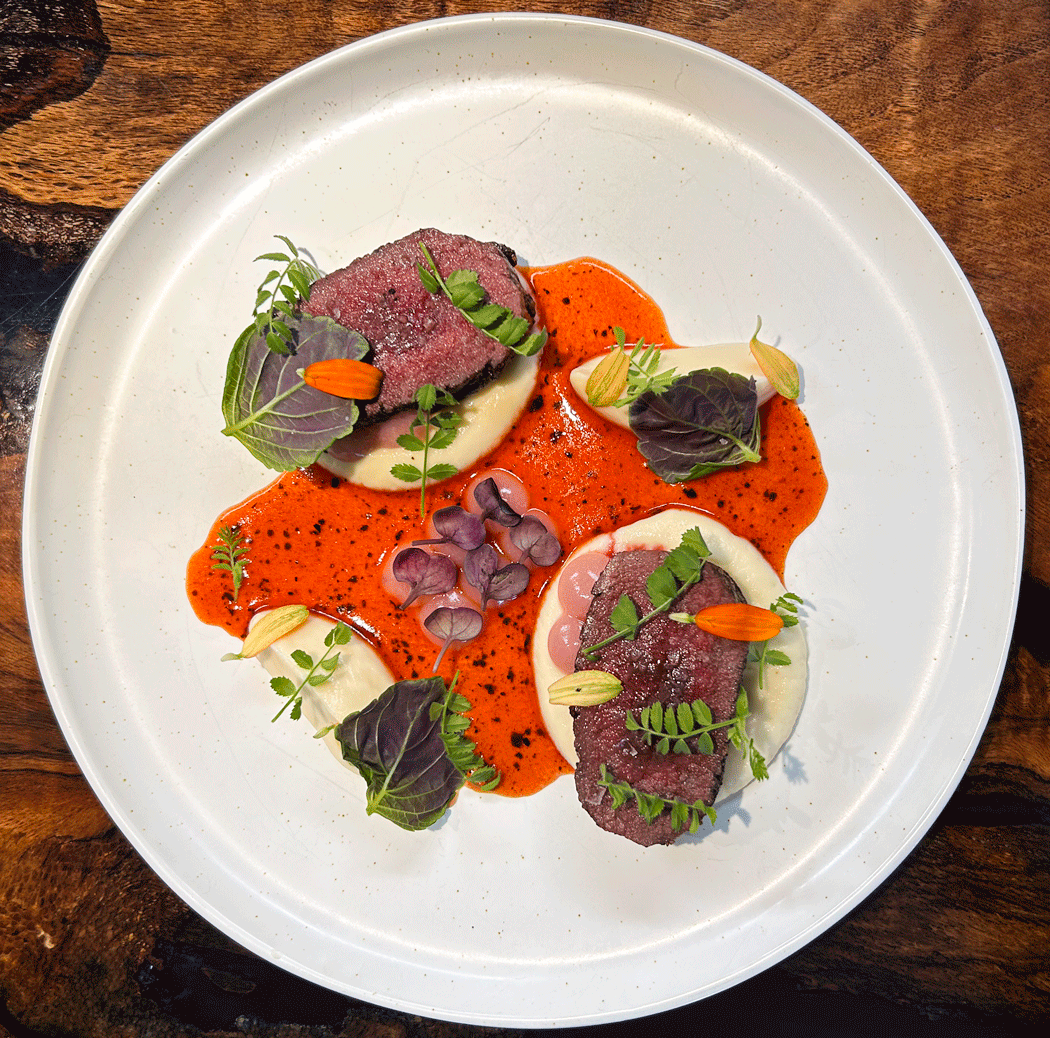 Venison Saddle — chef-driven wild game preparation